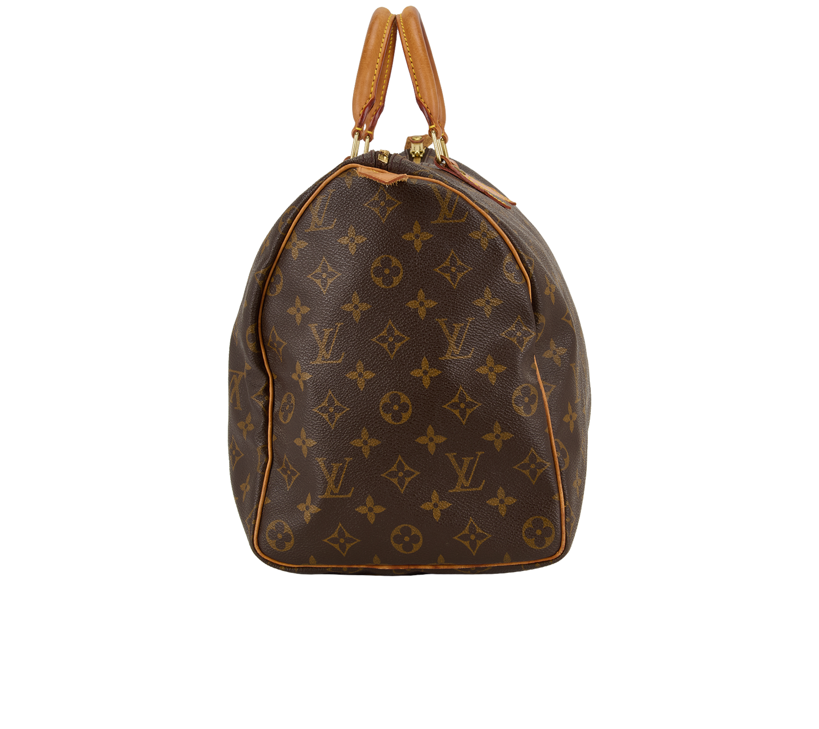 Speedy 40, &pound;650, Handbags, Brown, Canvas, Side view